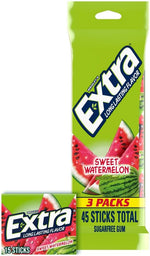 EXTRA Spearmint Sugar Free Chewing Gum, 3 Pack Bulk Gum (45 Sticks Total), Long-Lasting Fresh Breath, Individually Wrapped - Image 12