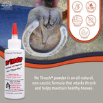 Four Oaks Farm Ventures No Thrush powder applicator tip close up