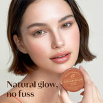 Thick hydrating texture of ETUDE ginger sugar lip care product
