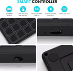 M-VAVE portable MIDI controller displayed alongside USB-C charging cable