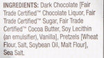 Serving suggestion of BarkThins dark chocolate with sea salt
