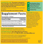 Authentic USA imported Nature Made Vitamin D3 K2 gluten free softgels for premium wellness