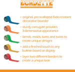 Pacon Bordette decorative border roll packaging and label details