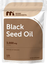 Micro Ingredients Black Seed Oil pouch front view product image