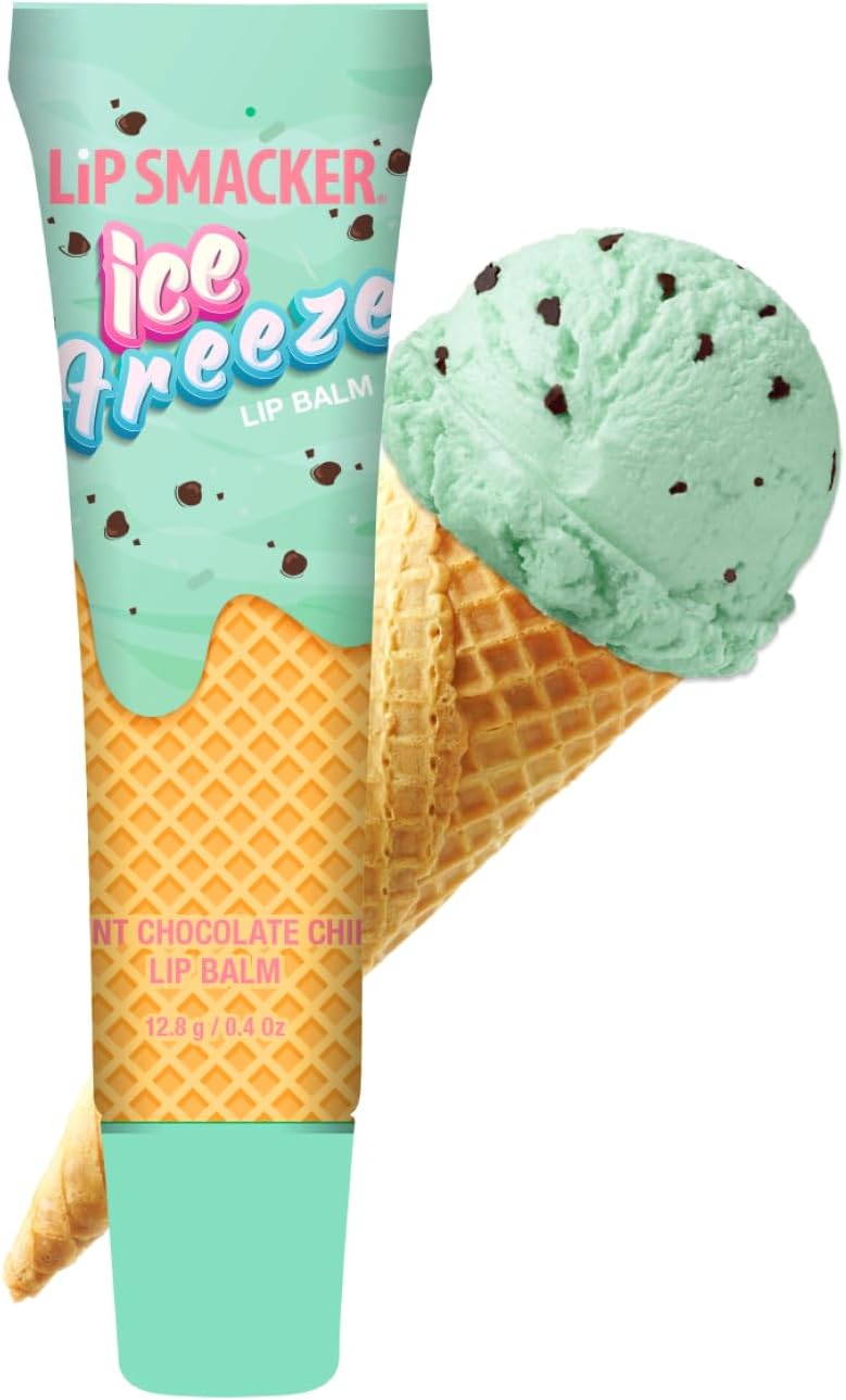 Lip Smacker Ice Freeze Balm Mint Chocolate Chip front tube packaging buy online