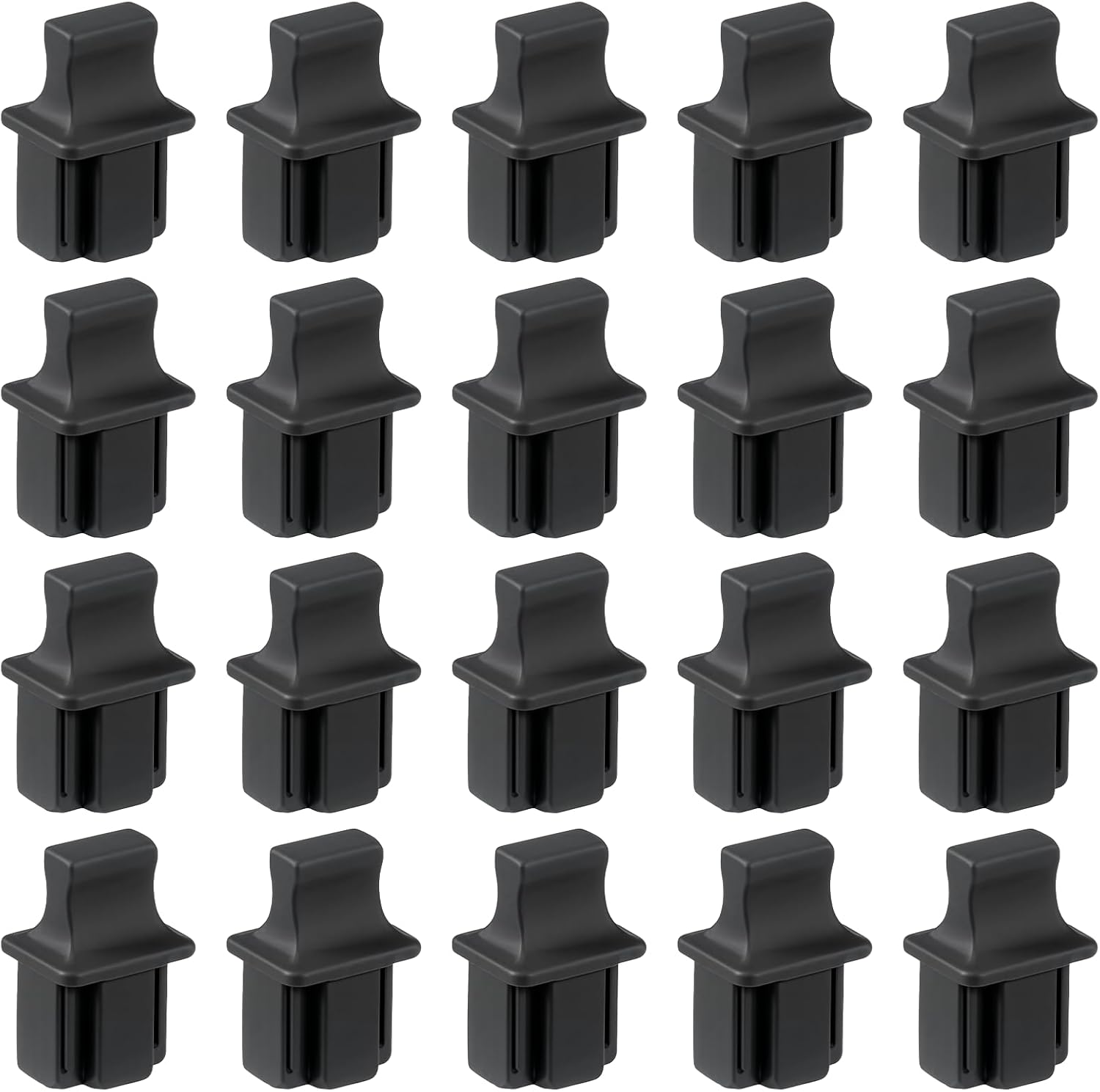 Skrfren RJ45 dust covers 20 pieces front view