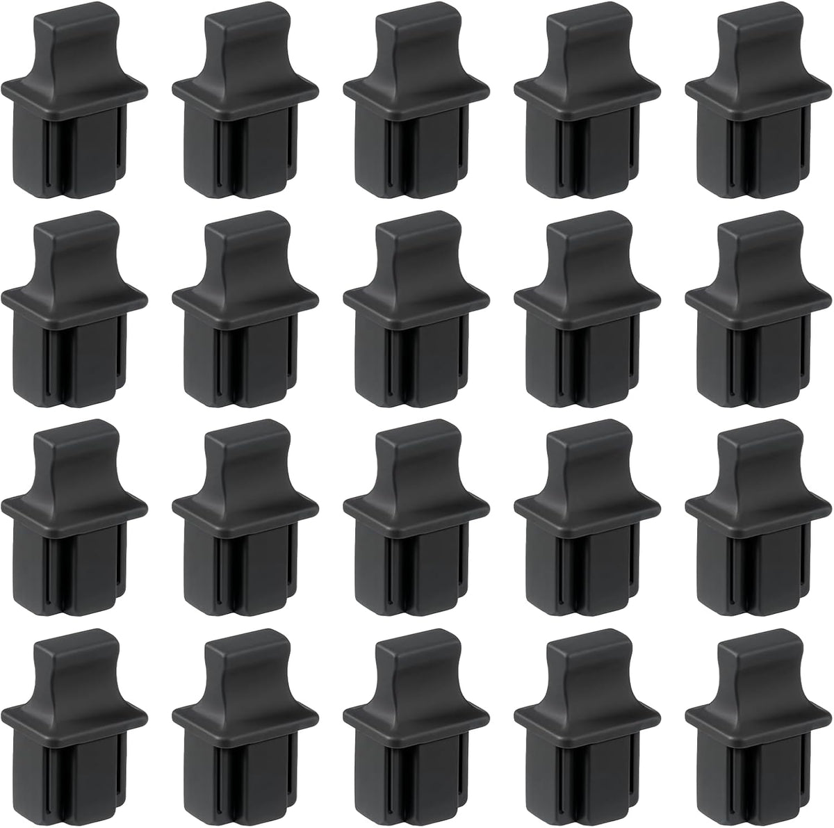 Skrfren RJ45 dust covers 20 pieces front view