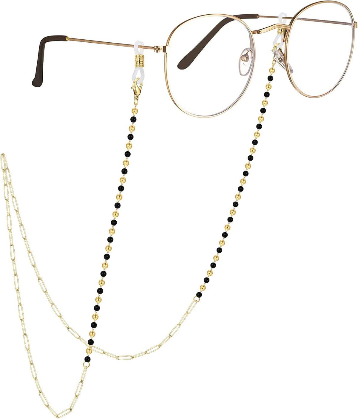 AllenCOCO Glasses Chain, Eyeglass Strap For Women Sunglasses - 14K Gold Eyeglasses Chain, Eye Glasses Holders Around Neck - Image 14