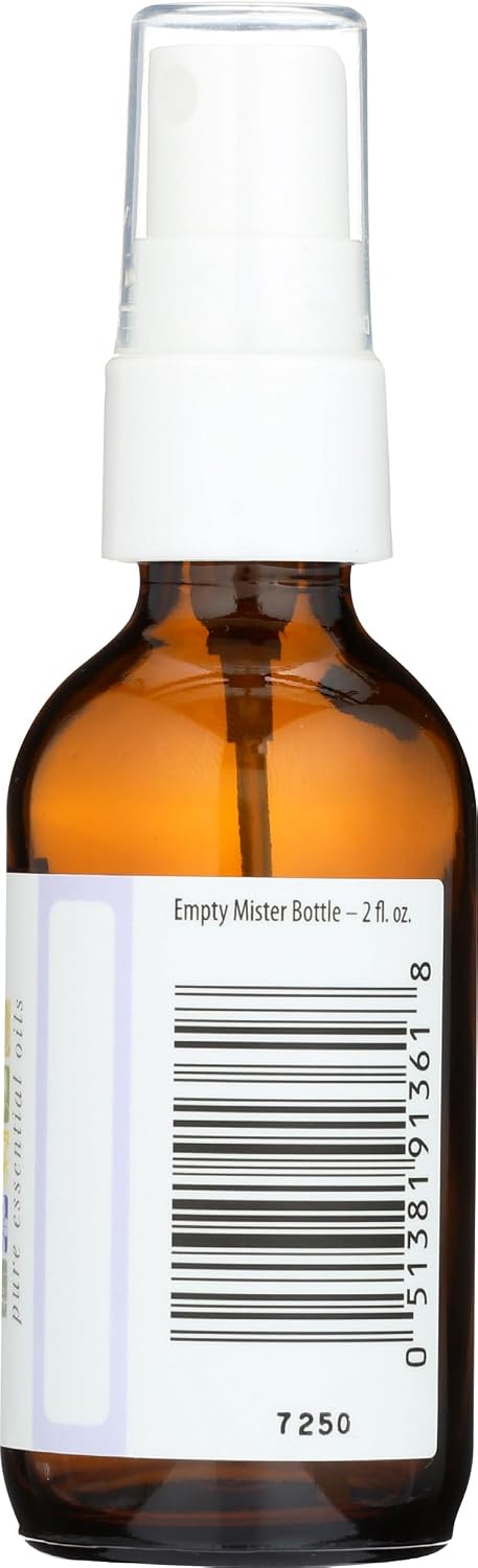 Aura Cacia travel friendly glass spray bottle