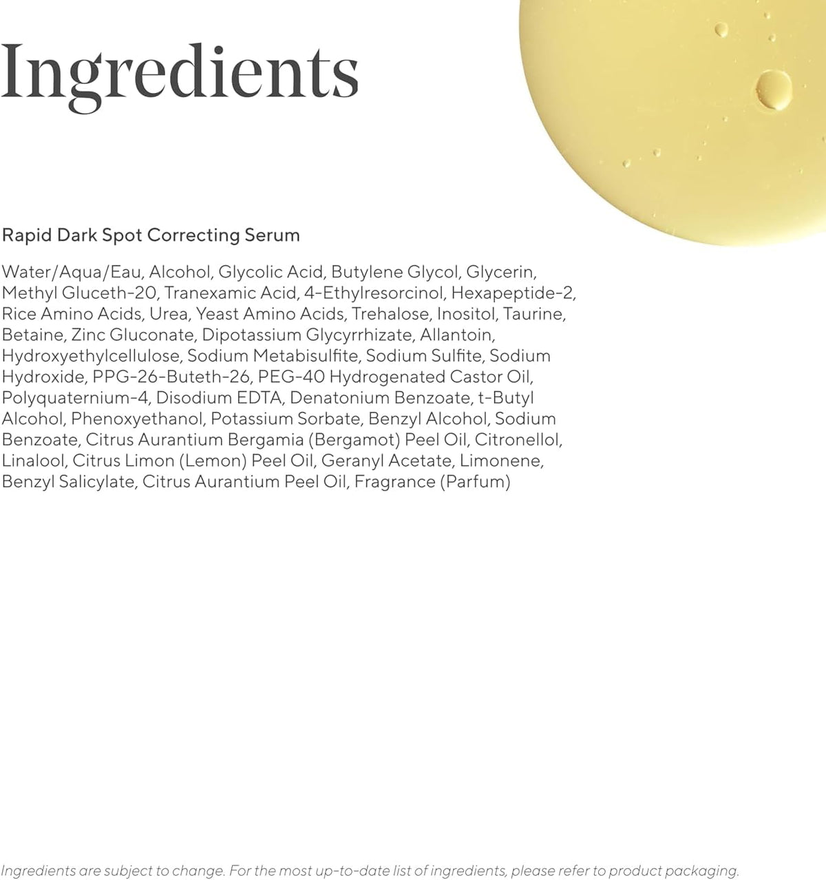Travel size skincare products for hydration and brightening