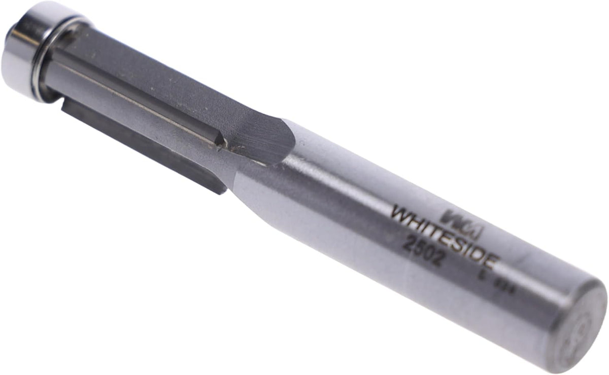 Whiteside 2502 router bit shank and bearing detail view