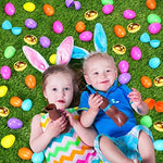 Full collection of three hundred pieces of premium imported plastic eggs for backyard community hunts