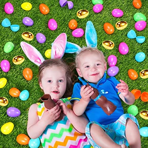 Full collection of three hundred pieces of premium imported plastic eggs for backyard community hunts