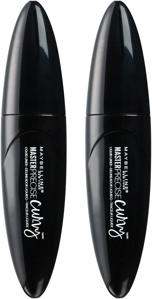Close up of Maybelline hourglass eyeliner tip and easy grip pen