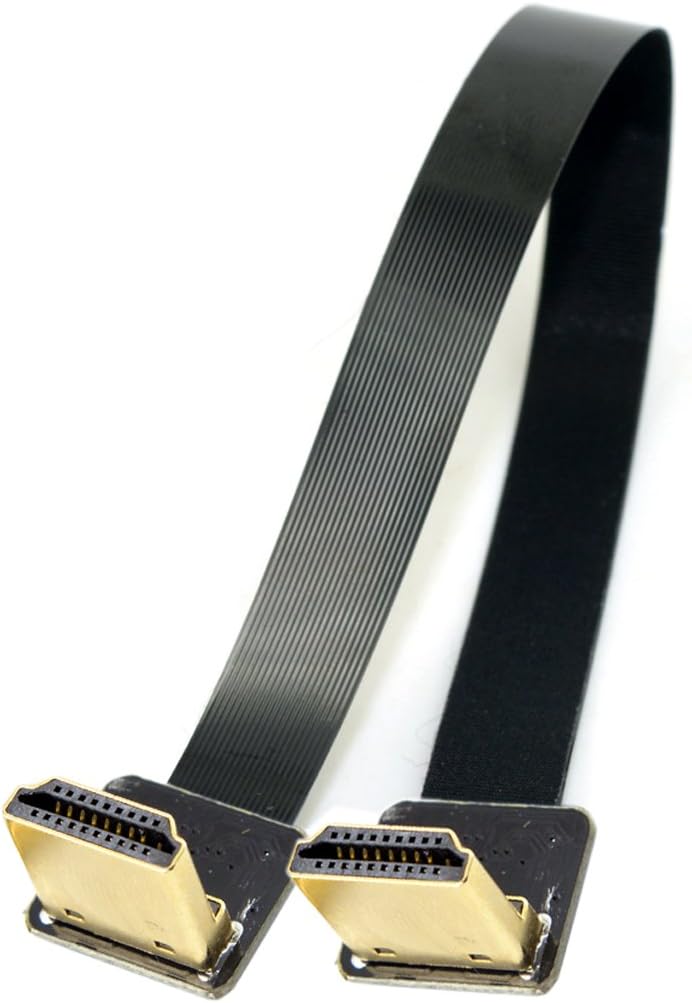 JSER flexible flat HDMI cable gold plated plugs