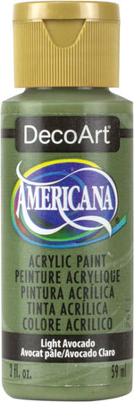 DecoArt Americana acrylic paint full 2-fluid-ounce bottle presentation