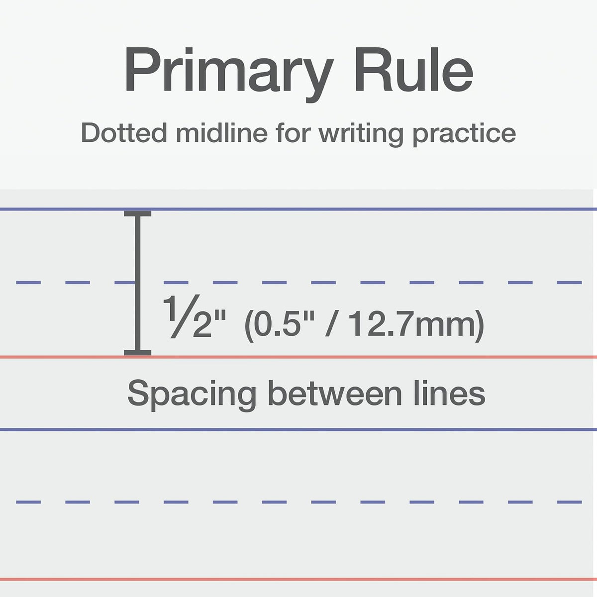 Oxford pre-k spiral notebook showing spiral binding and lay flat design