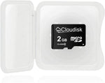 Cloudisk 2GB memory card pack of five layout
