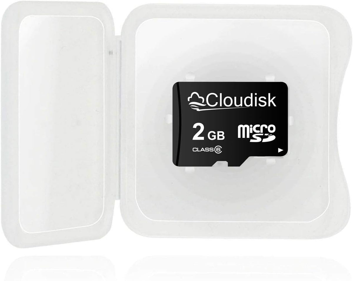 Cloudisk 2GB memory card pack of five layout
