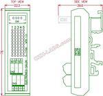 Electronics-Salon USB breakout board PCB layer detail