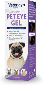 Imported USA vetericyn plus eye gel instructions label
