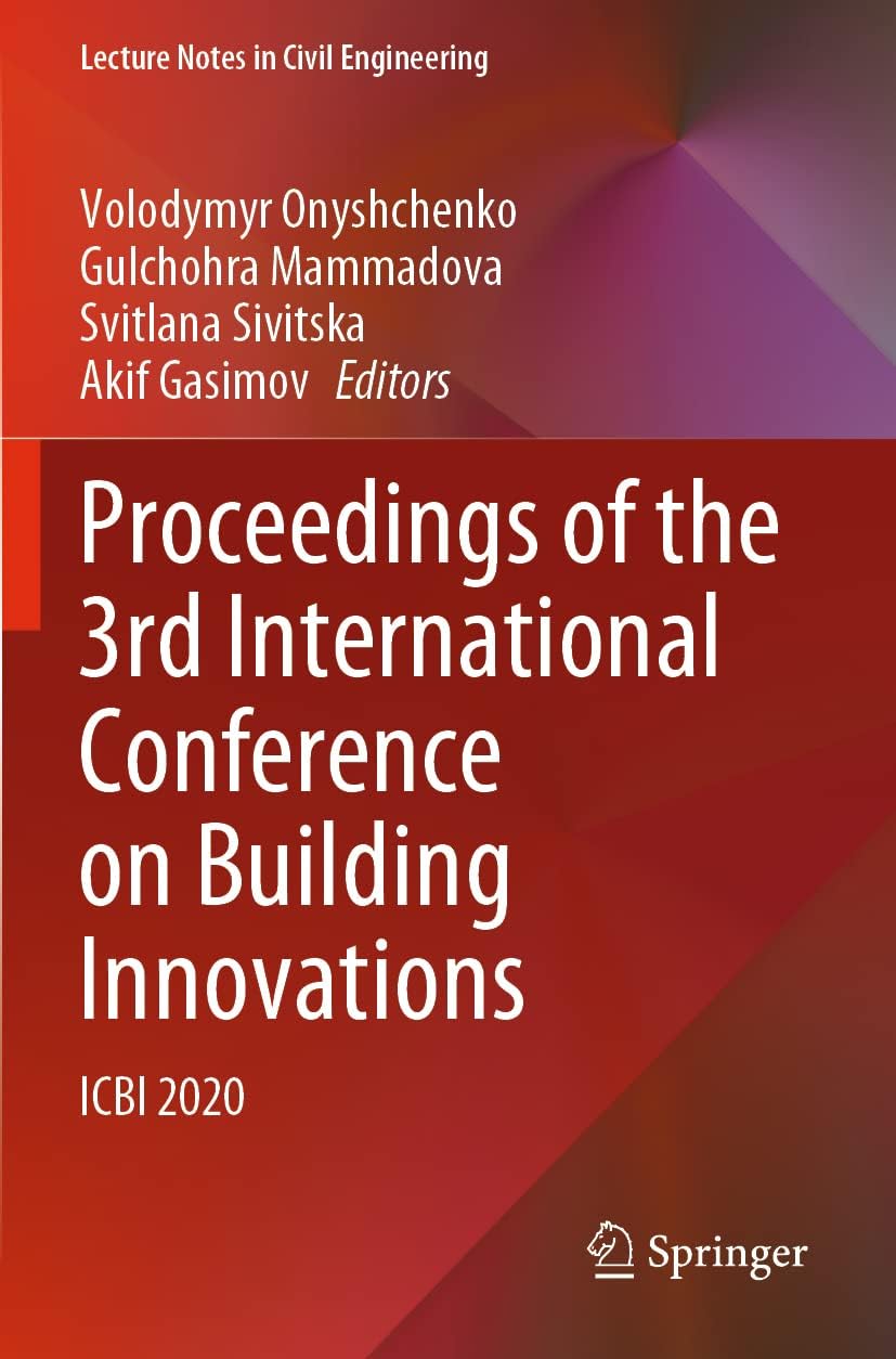 Proceedings of the 3rd International Conference on Building Innovations: ICBI 2020: 181 (Lecture Notes in Civil Engineering) - Image 1