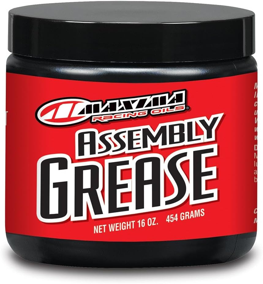 Maxima Racing USA Assembly Grease 16 Fluid Ounce jar front view