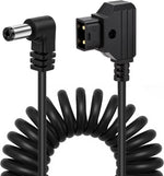 D-Tap to Locking Collar Elbow DC 5.5X2.5 Coiled Power Cable for Decimator MD-HX DMON-Quad - Image 11