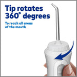 Waterpik Cordless Plus Water Flosser travel handheld design