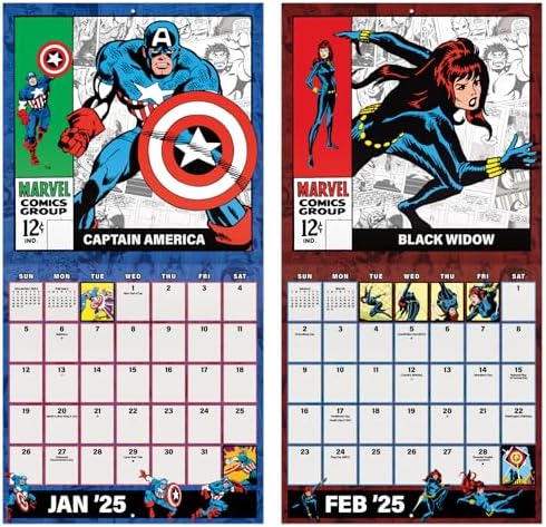 2025 Marvel Comics Wall Calendar - Image 7