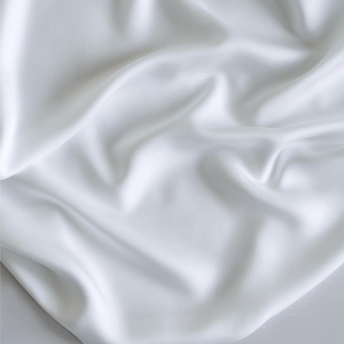 DOZ by SIJO bamboo viscose cooling flat sheet snow king front view luxurious organic bedding