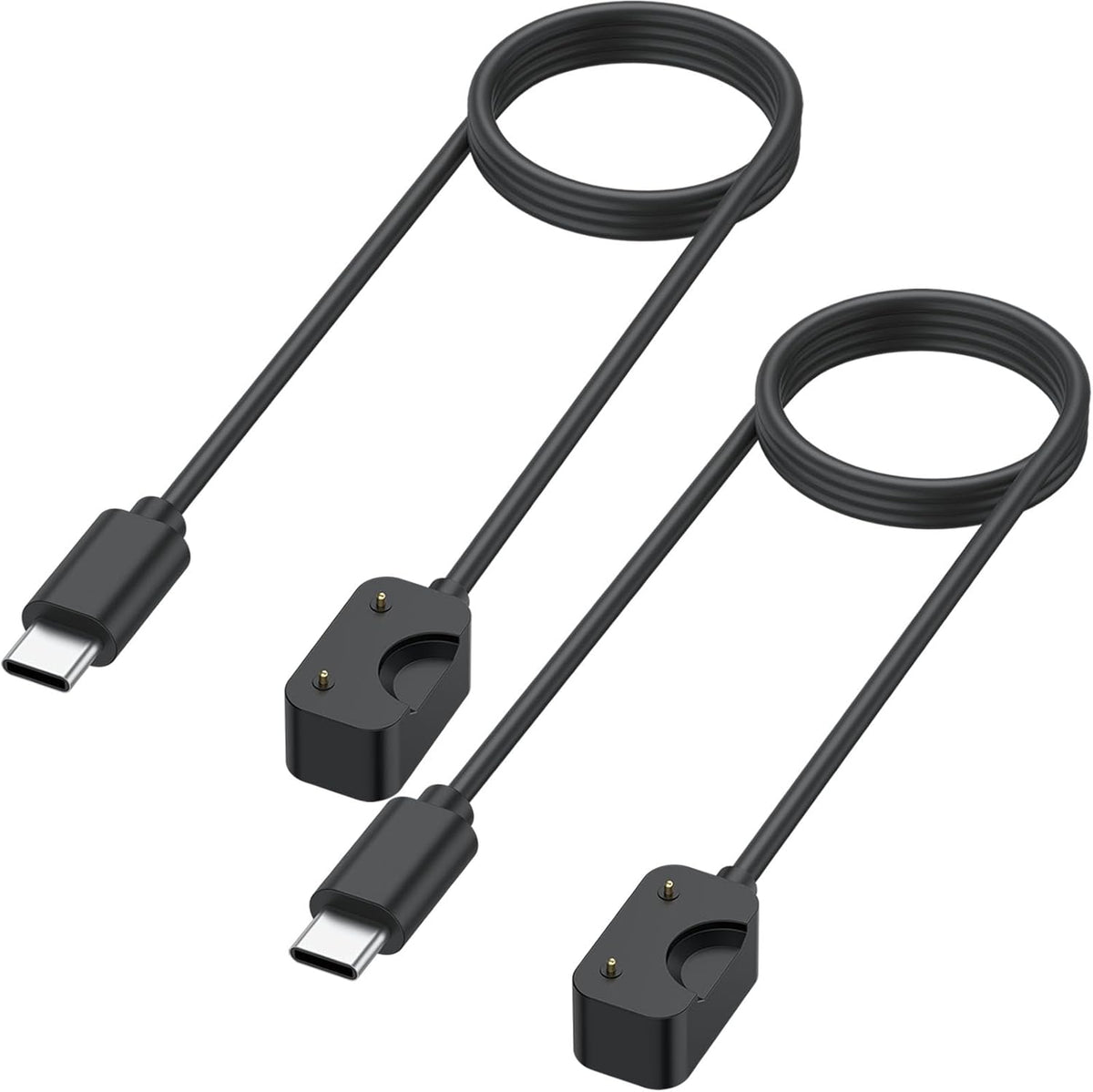 Meliya USB C charger cable for Samsung Galaxy Fit 3 front view