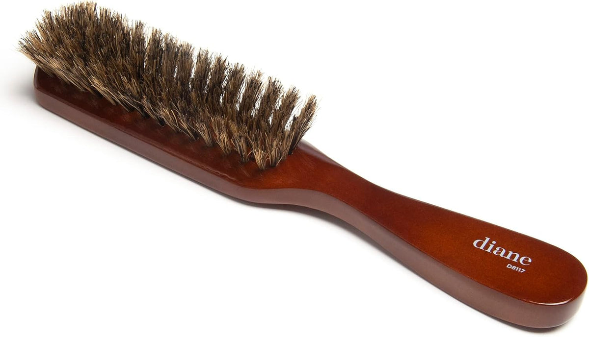 Diane Premium 100% Boar Bristle Club Wave Brush for Men, Wood Handle - Image 12