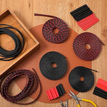 Xuniea flame retardant automotive wire loom sleeve applied onto engine bay harness wires