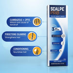 Scalpe Pro hair care and daily scalp clarifying shampoo packaging
