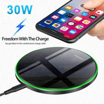 sccvee wireless charger pad LED indicator light