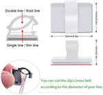 30PCS Self Adhesive Cable Clips with 3M Strong Wire Holders Cord Organizer - Image 3