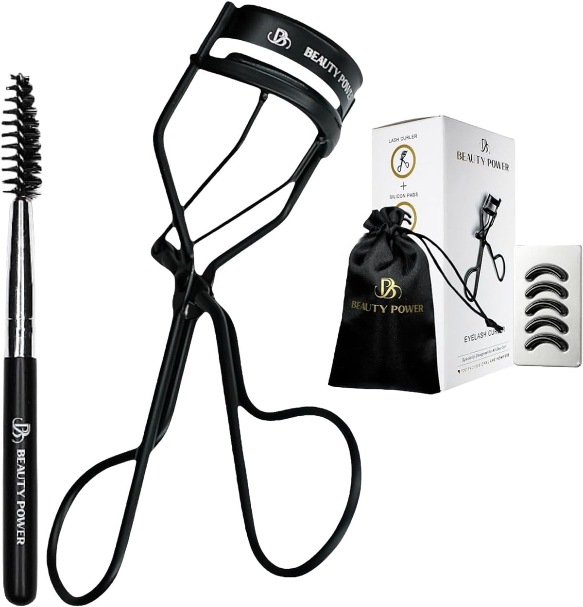 Beauty Power eyelash curler front view professional tool