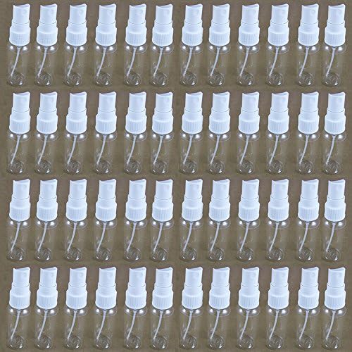 Clear Plastic Bottle Atomizer 48 Pcs Empty 2oz Pet Bottle Atomizer for Travel Mist Perfume - Image 4