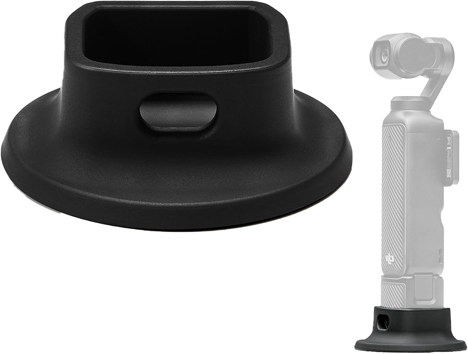 PCTC silicone desktop mount front view for DJI Osmo Pocket camera