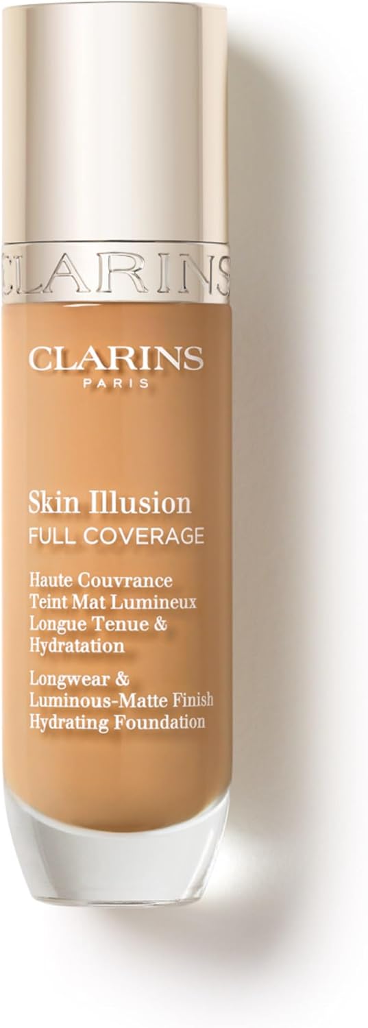 Clarins Skin Illusion Full Coverage Foundation front view packaging