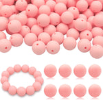 DIYOMR 100Pcs Round Silicone Beads for Jewelry & Crafts (15mm, Blue) - Image 11