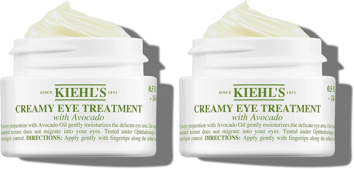 Kiehl's Avocado Eye Treatment, Nourishing and Hydrating Eye Cream, Avocado Oil and Caffeine to Energize and Invigorate Skin, Tired Eyes, 99% Naturally Derived Formula | Under Eye Cream with Avocado Oil & Caffeine - Daily Under Eye Tightner & Brightener - Image 9