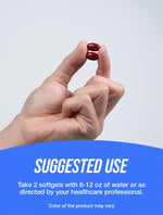 BulkSupplements Omega 3 DHA EPA softgels for heart and brain health