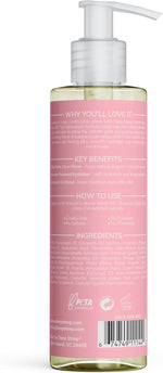 Tree Hut Moroccan Rose Moisturizing Shave Oil texture and gel consistency
