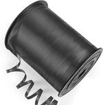Isaspire black curling ribbon roll front view