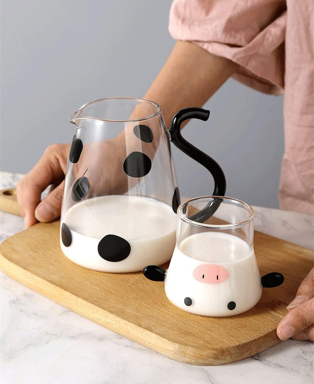 RockTrend cartoon cow night water set with cup separated