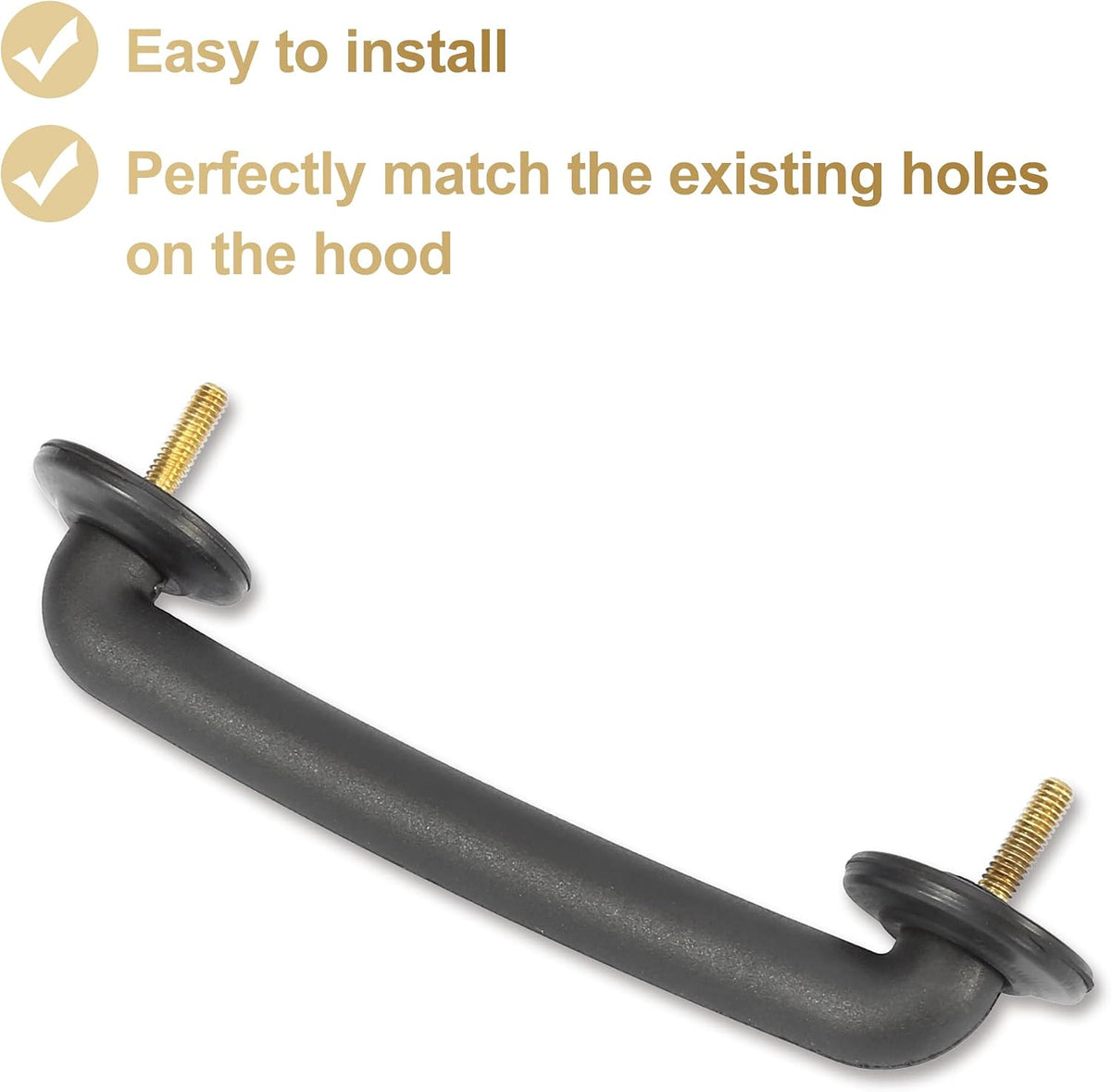 X AUTOHAUX black replacement bracket dimensions layout