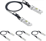 10Gtek SFP+ DAC Twinax Cable, 10G SFP+ to SFP+ Direct Attach Copper Patch Passive Cable for Cisco SFP-H10GB-CU1M, Meraki MA-CBL-TA-1M, Ubiquiti UniF, D-Link, Fortinet, 1-Meter(3.3ft), 4-Pack - Image 12
