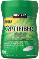 Kirkland Signature Optifiber powder front view container